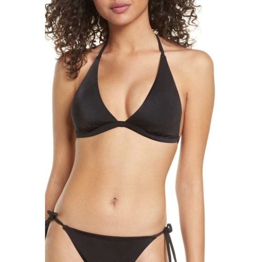 Chelsea28 Women's Elevated Triangle Top in Black XLarge MSRP $39